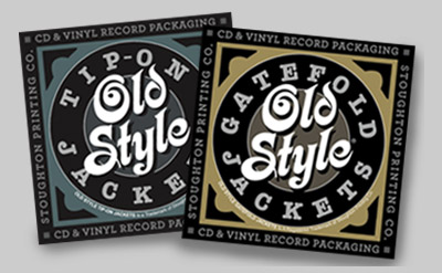 Old Style Tip-On Jackets® and Old Style Gatefold Jackets® stickers